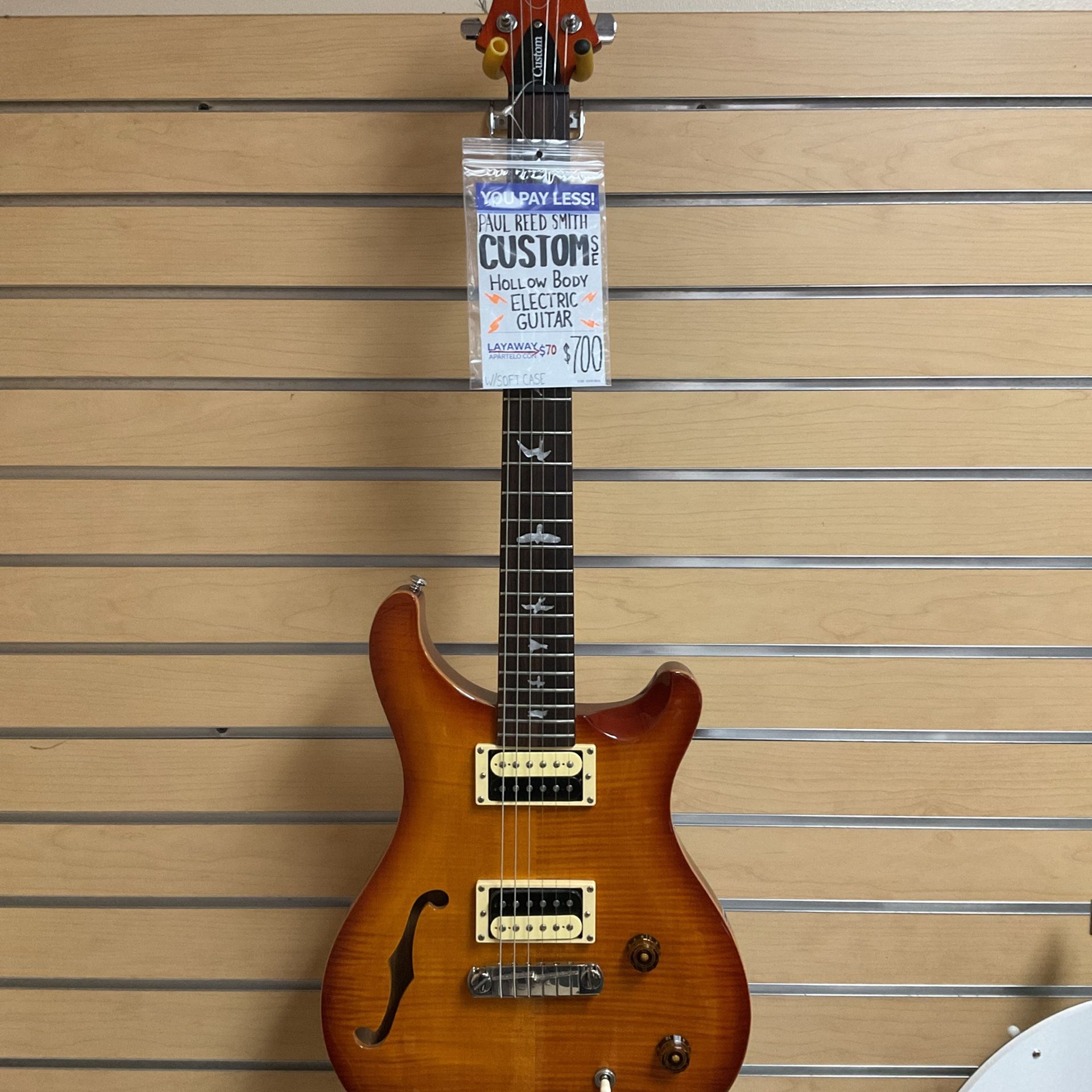 Paul Reed Smith Custom SE HollowBody Electric Guitar