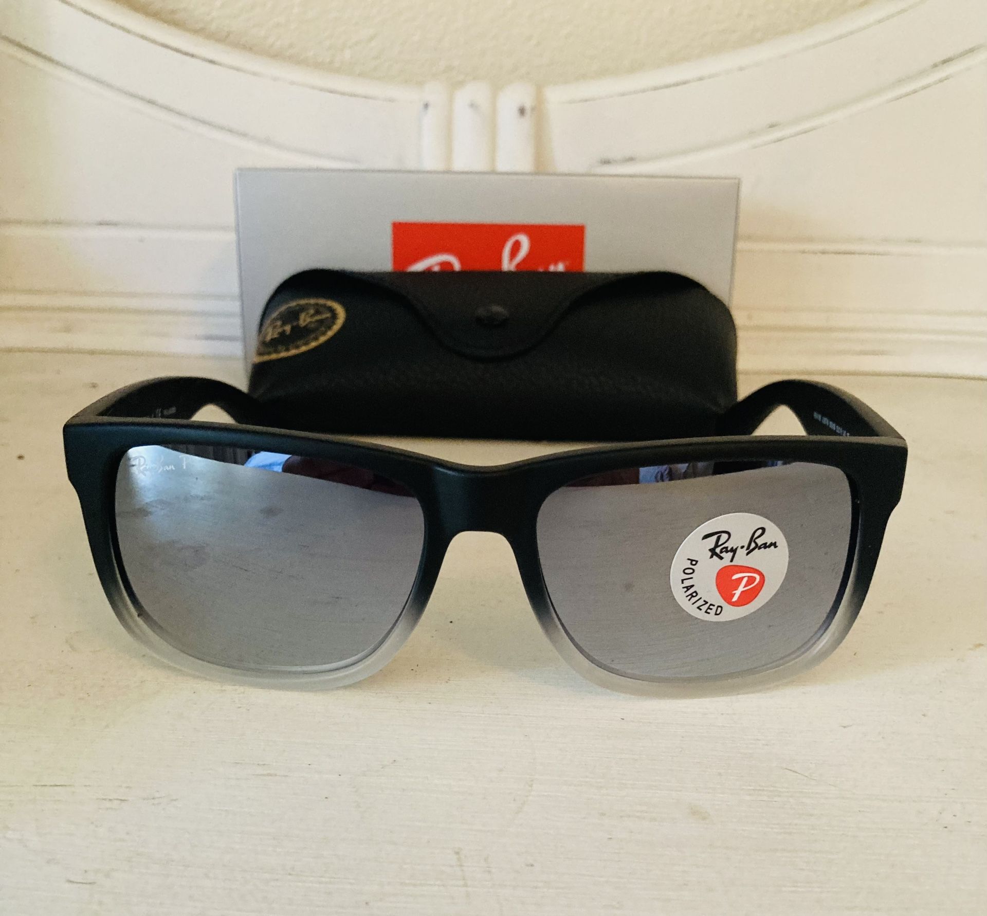 New RayBan Polarized Justin Sunglasses 🕶️