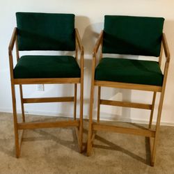  2 Director Style Chairs