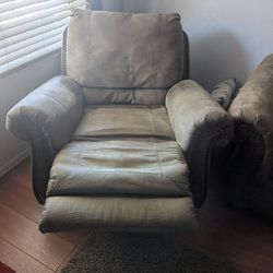 Love seat and two recliners