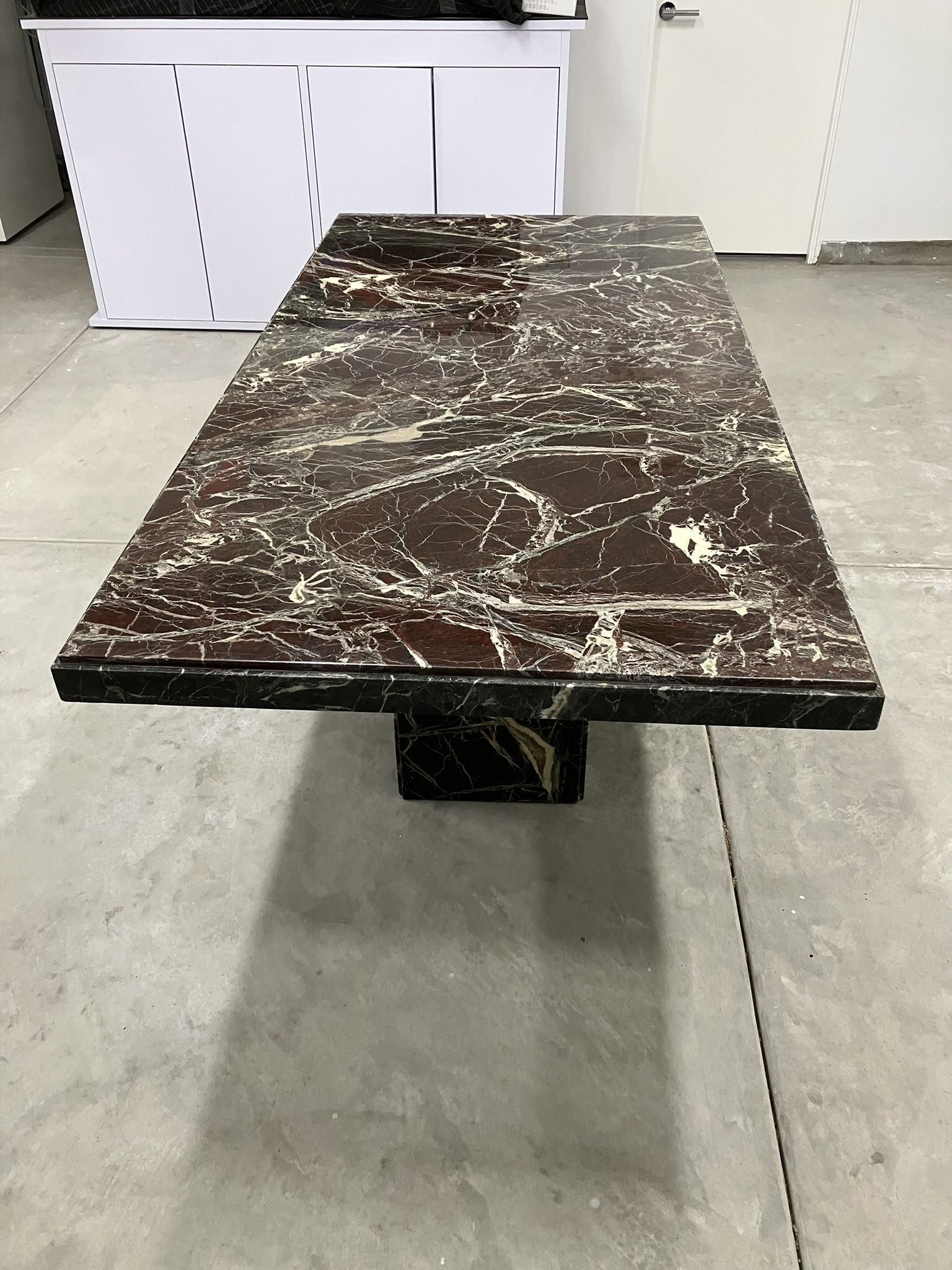 Vintage Black Marble Table