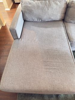 Sectional sofa grey