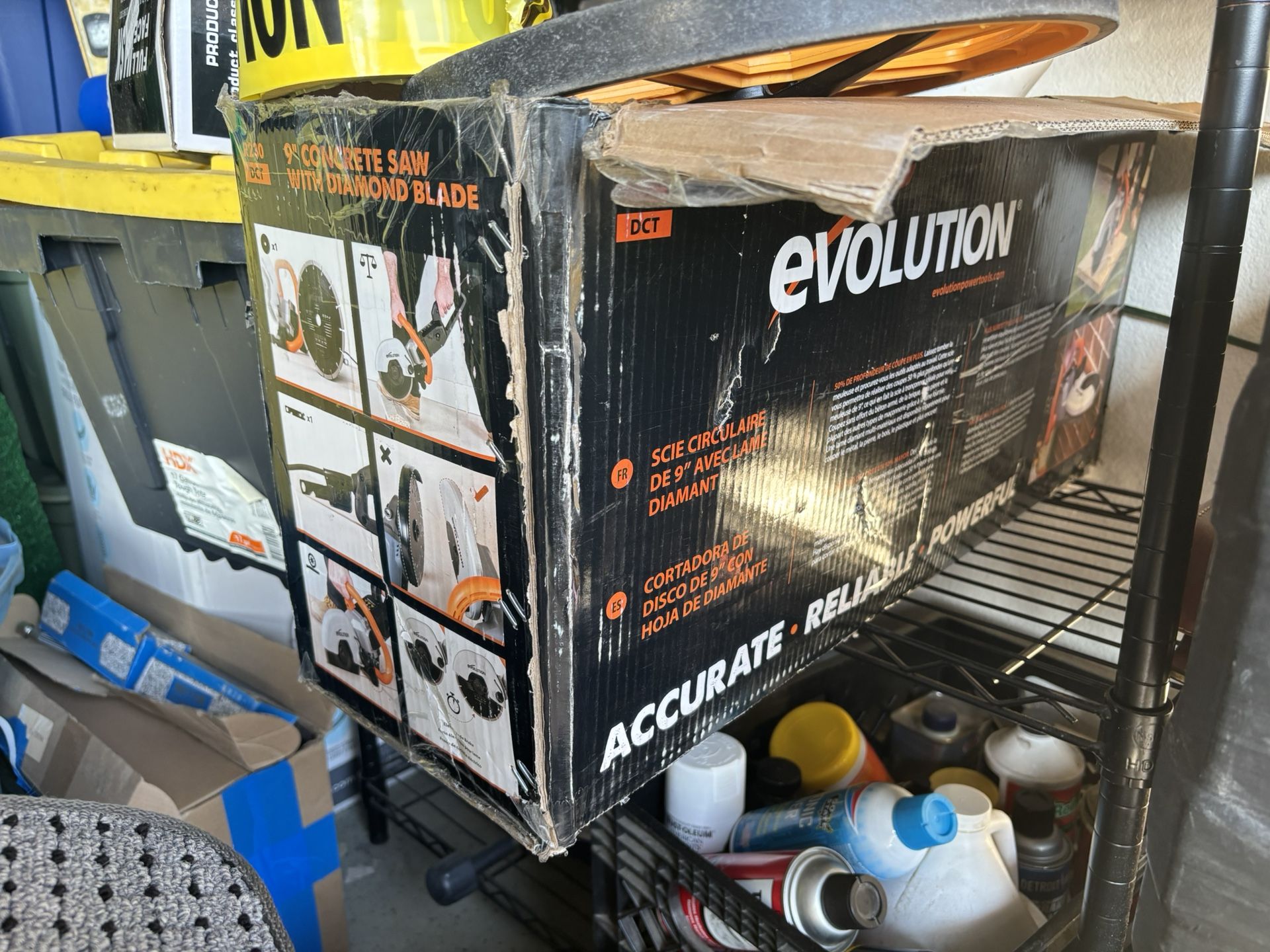 Electric 9in Concrete Saw