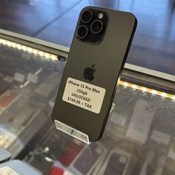 iPhone 15 Pro Max 256gb Unlocked