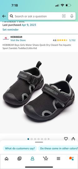 Toddler Water Shoes Size 9