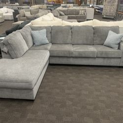 Grey Sectional Couch 