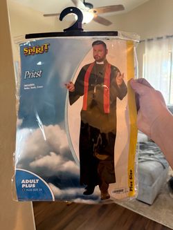 Halloween costume- priest size xxl