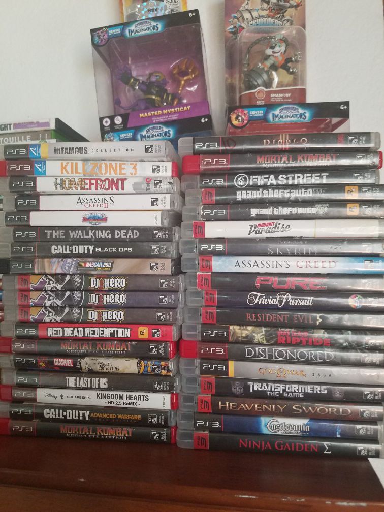 36 PLAYSTATION PS3 GAMES, WHOLESALE