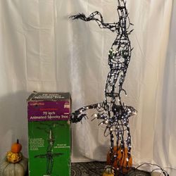 72” Vintage Halloween Indoor/Outdoor Animated Spooky Monster Tree See Video 4 Available 