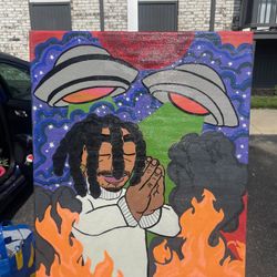 Pray & Stay (Handpainted)