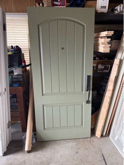 Front Entry Door – 36” x 78 3/4” Solid Wood Door w/ Hardware