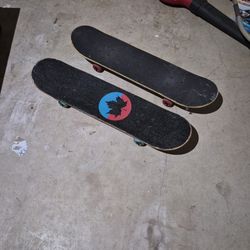 2 Skateboards $15 Each/ $25 Both