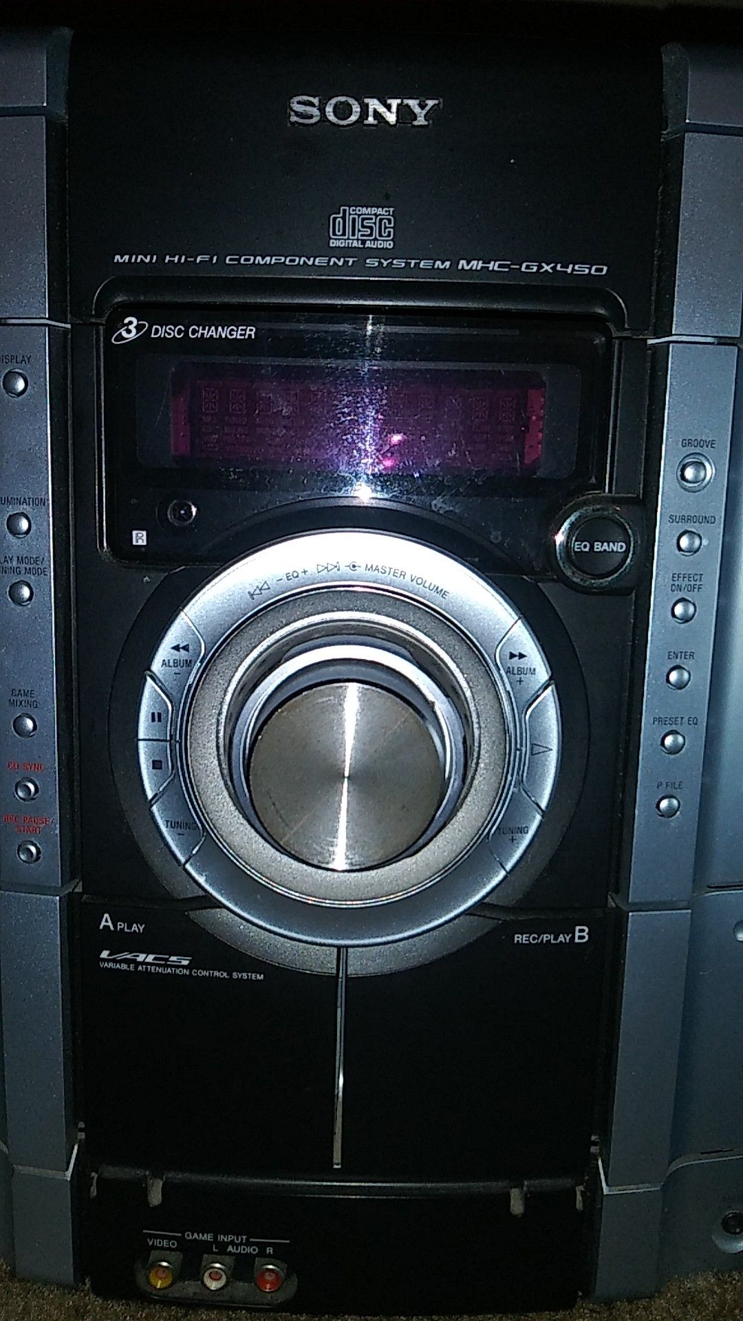 Sony MP3 mini HiFi component system MHC gx450 for Sale in Chino Hills