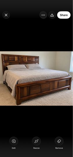 CA King bed frame
