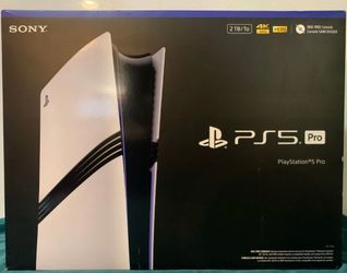 New Sony PlayStation 5 Pro Console PS5 2TB White System Video Gaming System