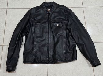 Harley Davidson classic vintage leather jacket