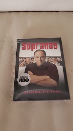 Never opened Sopranos first season DVD.