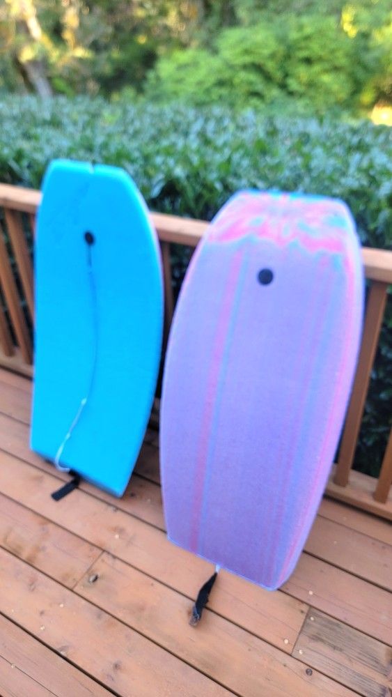 Two Boggie/Body Boards $10
