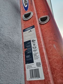 Werner 16ft Fiberglass Extension Ladder 300lb
