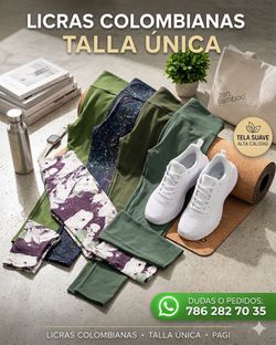 Licras colombianas para mujer