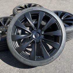 22” Tesla model X Plaid factory Oem wheels brand new rims tires 2016-2025