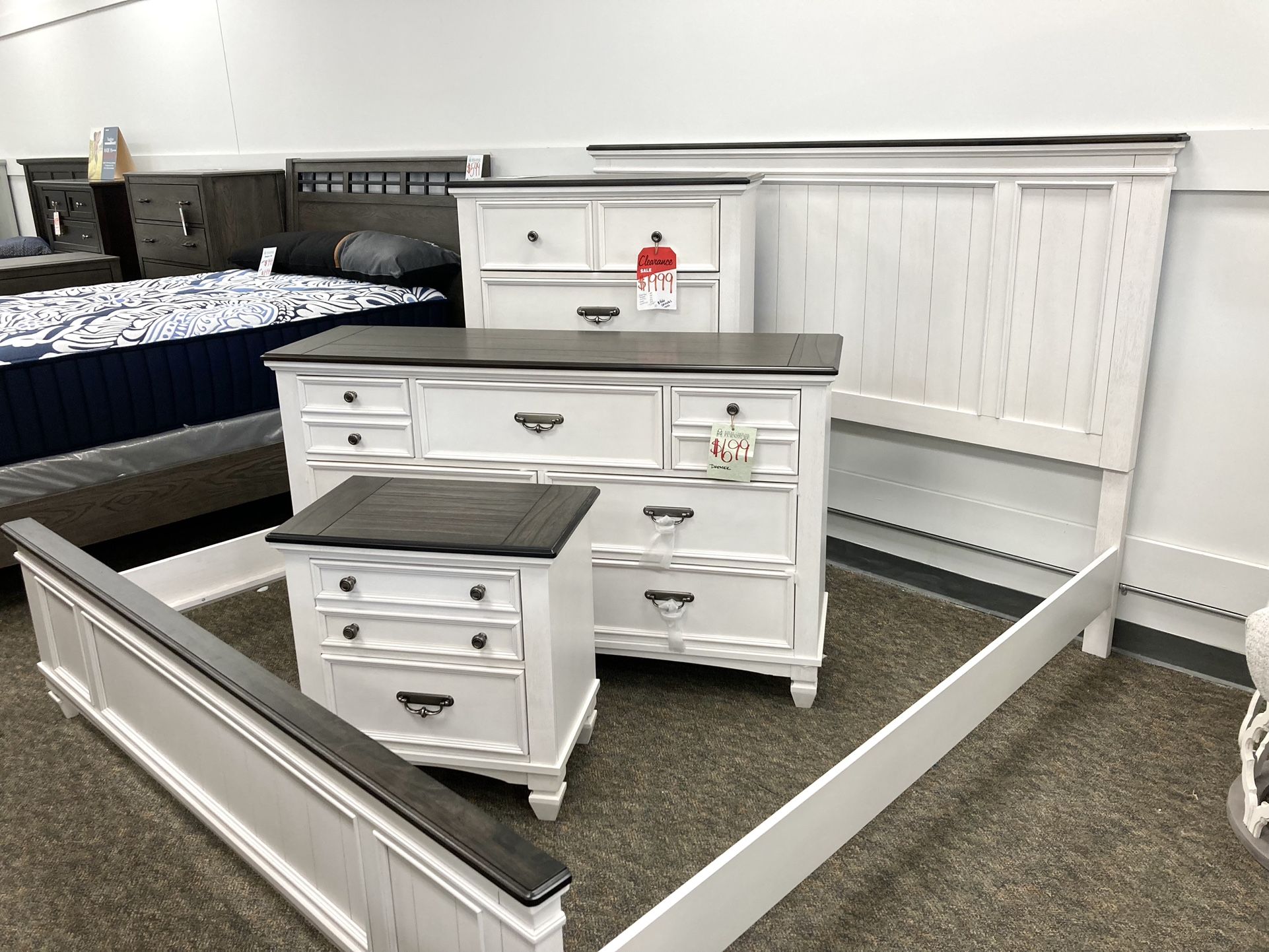 New King Bedroom Set - IN STOCK SPECIAL