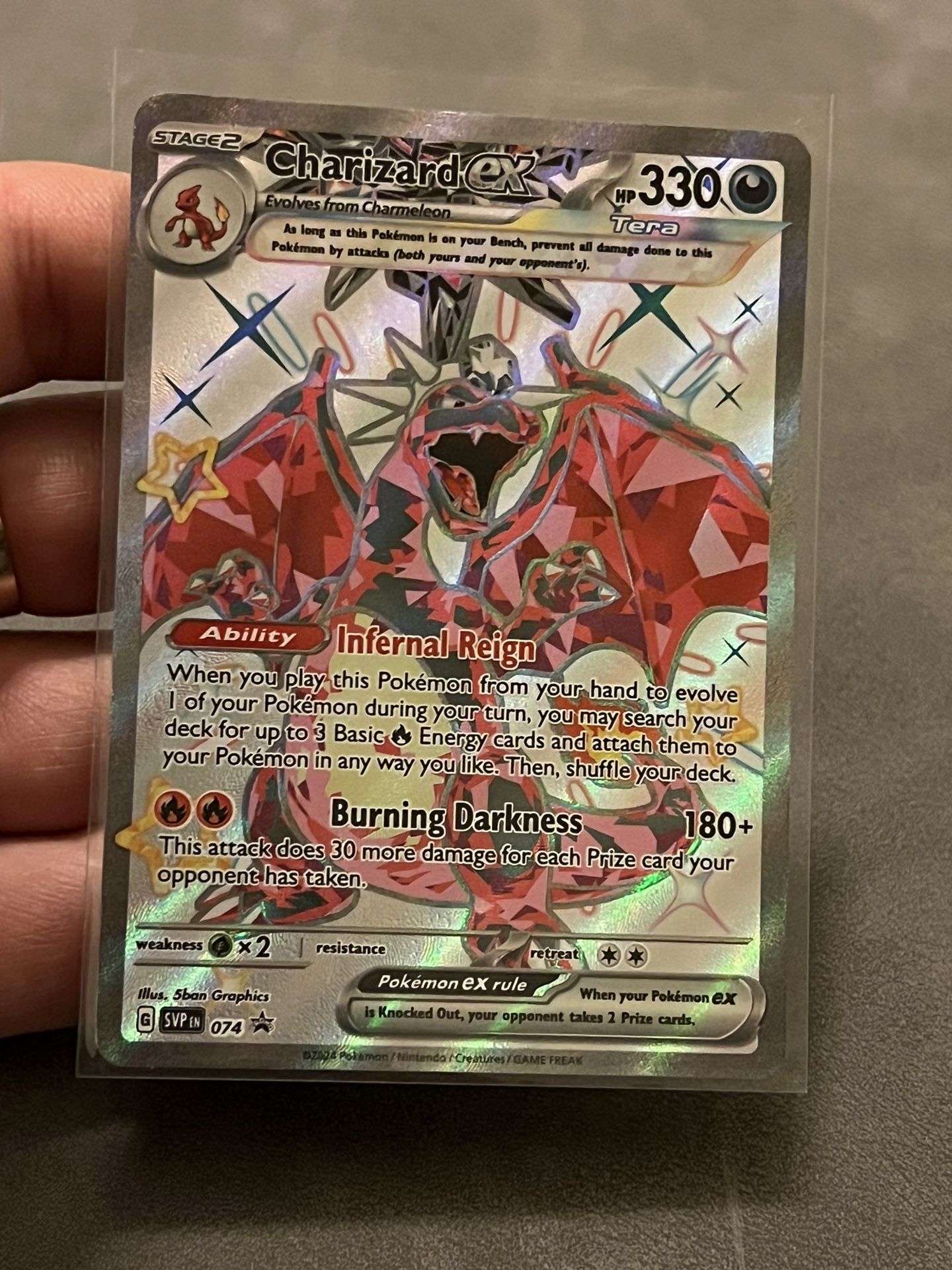 Charizard Ex Promo 074