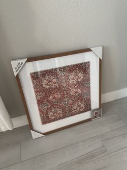 25” X 25” Framed Wall Art