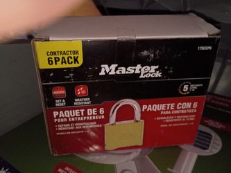 Master Lock 6 Pack