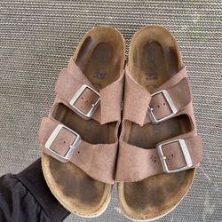 Birkenstock Arizona Double-Buckle Slip-On Narrow Sandals