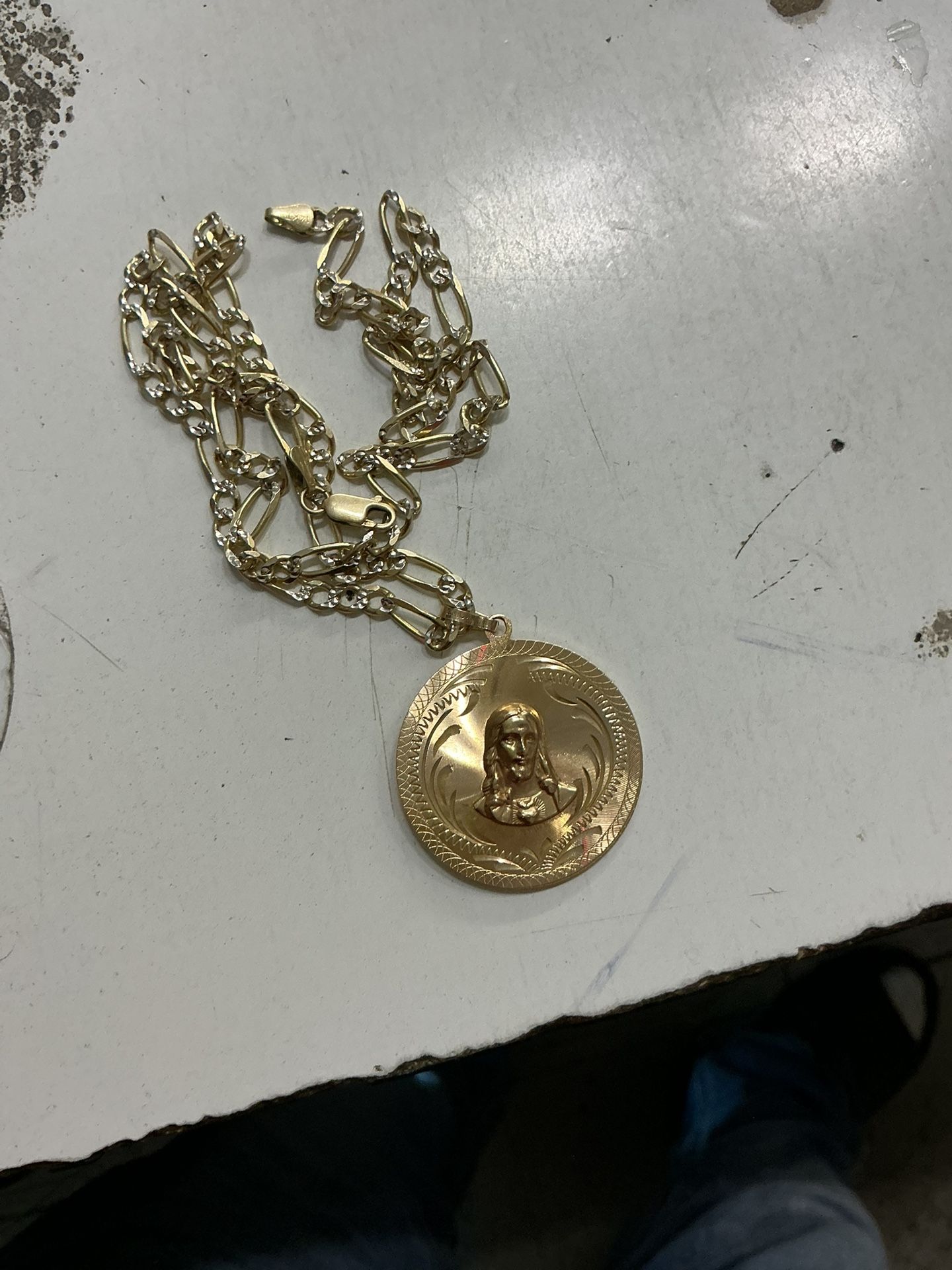 14k 2face Chain