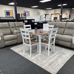 Ashley Leather Recliner Sofa & Loveseat. 🚚WE DELIVER🚚