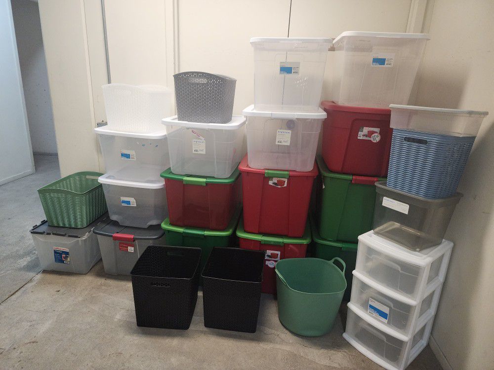 STORAGE TOTES FOR SALE