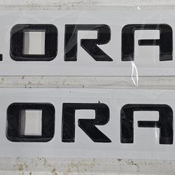 Chevrolet Colorado Badges Emblems