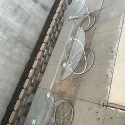 3 Set Glass Tables