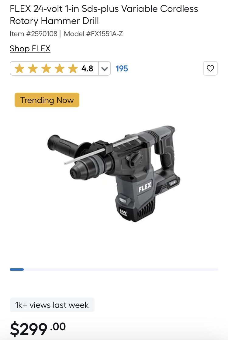 Flex Hammer Drill