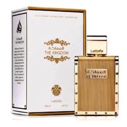 The Kingdom by Lattafa Eau de Parfum Spray Men 3.4 FL oz / 100 ML New in Box
