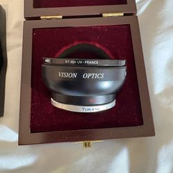 43-52mm -Tokina Optic  uv  with Macro Lens