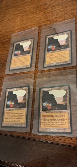 Gemstone Mine MTG Cards Set of 4