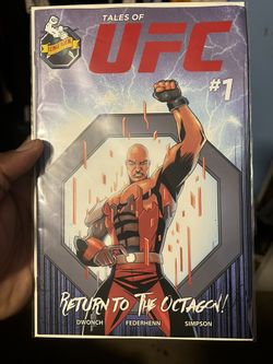 TALES OF UFC EDITION #1 RETURN TO THE OCTAGON COMIC BOOK