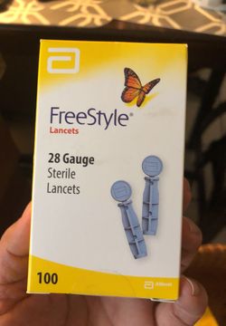Freestyle lancets 100 count - 3 boxes
