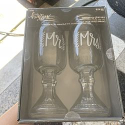 Bridal Toasting Glasses 