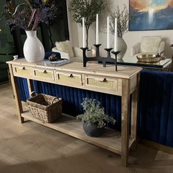Wood Sofa Table -console table 