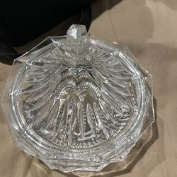Vintage Glass Candy Dish 
