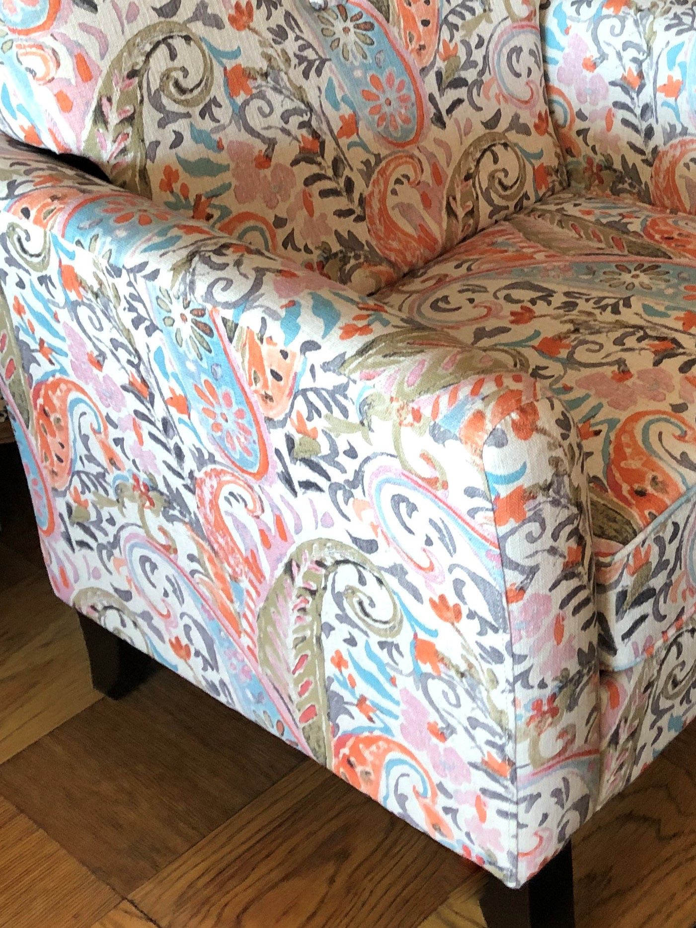 Colorful And Fun Upholstered Chair