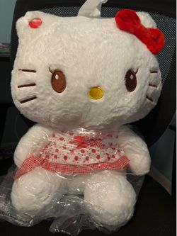Large hello Kitty plush backpack