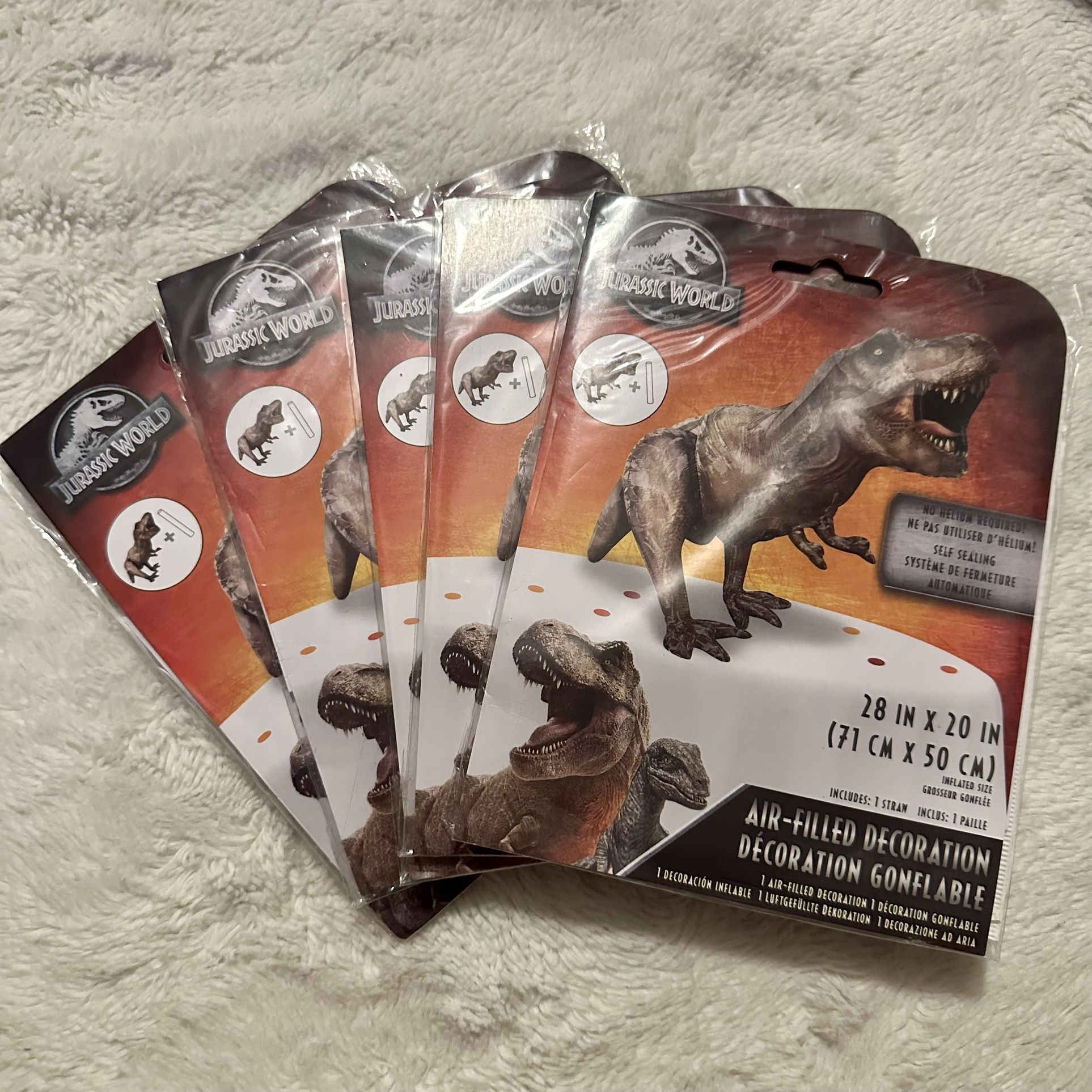 Jurassic World Air-filled Balloon Decoration Bundle