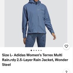 Women’s Adidas Terrex Rain Jacket 