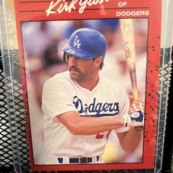 1990 Donruss - Kirk Gibson #368 (Birthday May 25 Error)