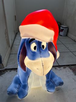 Disney Eeyore  Christmas Blow Mold